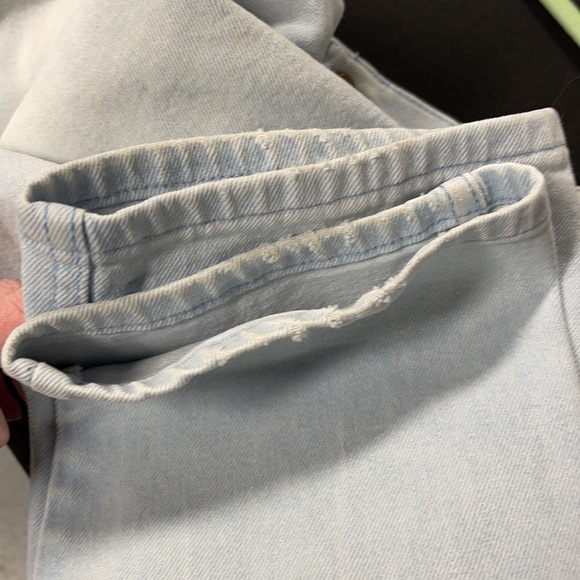 Vintage Lee Mom High-Rise Light Wash Denim Blue Jeans - Picture 8 of 10